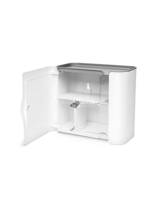 Bewello WC-papír tartó szekrény - fehér - 248 x 130 x 230 mm