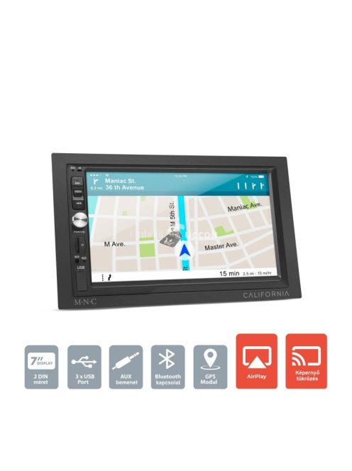 Multimédiás fejegység California (MNC)