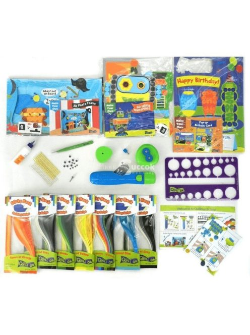 Quilling papírtekercselő szett fiúknak