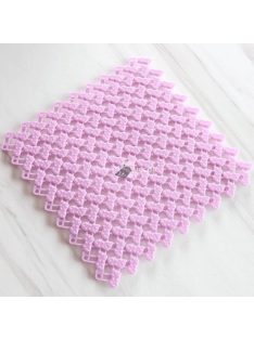 Csúszásgátló fürdőszobai szőnyeg - - világos lila