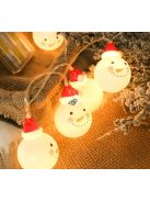 Hóember mintás LED fényfüzer