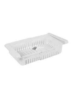 Hűtőbe rakható frissentartó kosár - fehér