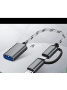 2 in 1 USB átalakító kábel