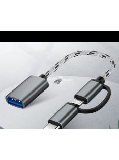 2 in 1 USB átalakító kábel