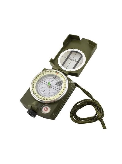 Katonai iránytű, tokkal és akasztóval