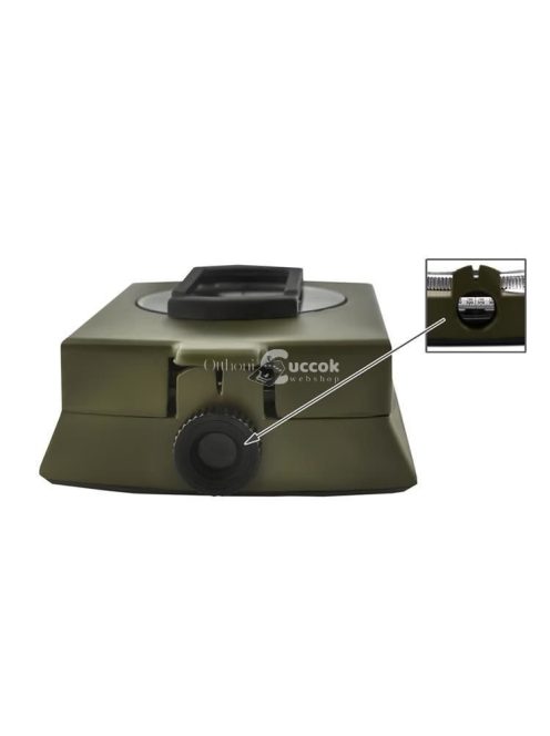 Katonai iránytű, tokkal és akasztóval