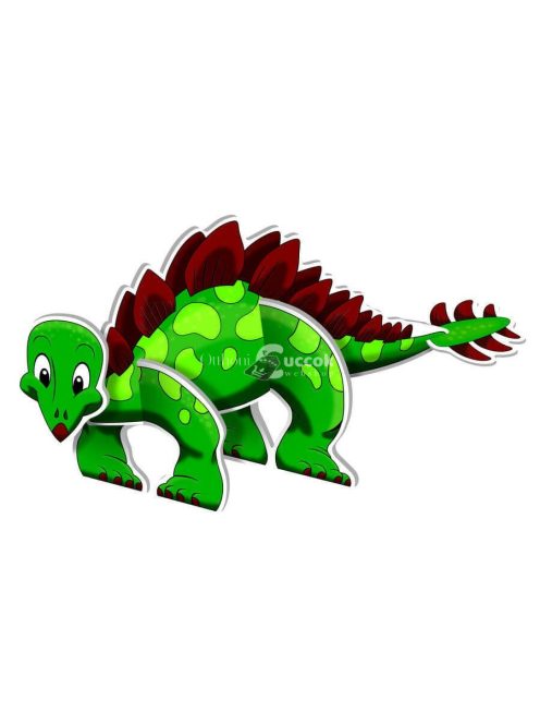 Puzzle 3D dinoszaurusz (60 részes, 28 x 21 x 6 cm)