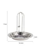 Csirkesütő állvány