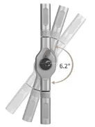 Racsnis csavarhúzó készlet (24 darabos)