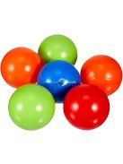 Színes műanyag labda szett, 100 darabos