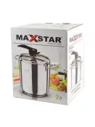 Gyorsfőző magas Kukta, 9 literes (Maxstar)
