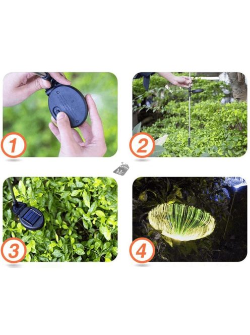 LED napelemes lámpa