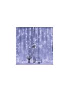 300 LED-es, hidegfehér fényfüzér