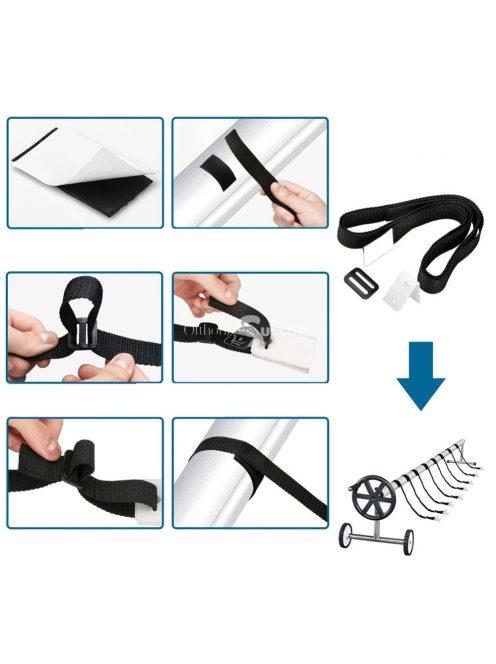 Rögzítőkészlet szolártakaróhoz