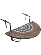 Lehajtható balkon asztal