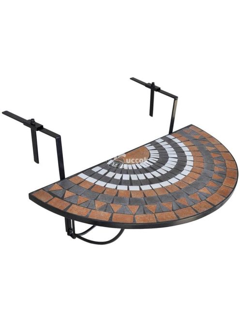 Lehajtható balkon asztal