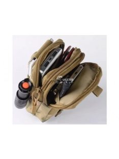 Katonai, terepzöld övtáska, derektáska