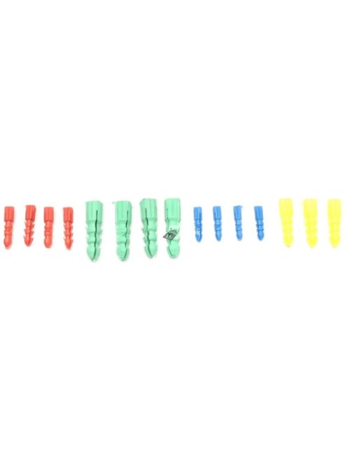 Fúrószár, bit, és tipli készlet (300 darabos)