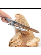 Kenyérszeletelő kés állítható vágásvezetővel (InnovaGoods)