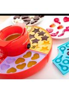 2 in 1 Gumicukor és csokoládéforma, fondü gép (InnovaGoods)