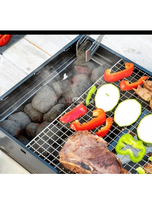 Összecsukható, hordozható grillsütő (InnovaGoods)