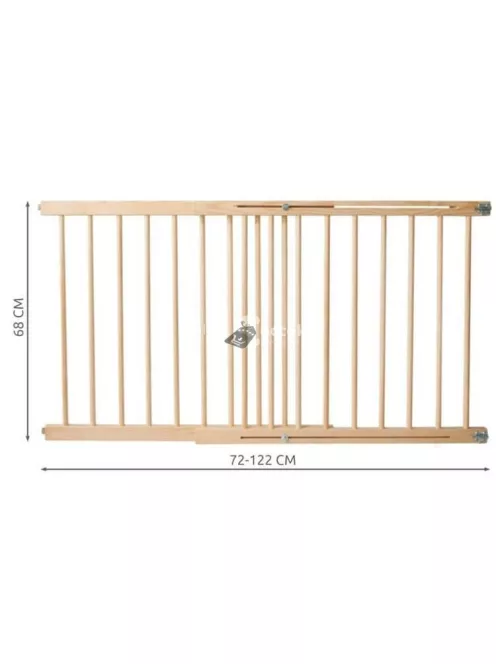 Biztonsági gyermek rács, állítható méretű 72-122 cm