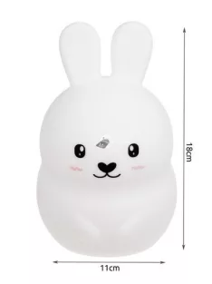 RGB Éjjeli lámpa távirányítóval - nyúl