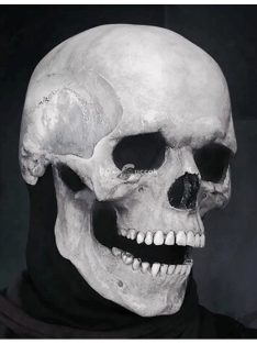Koponya maszk mozgatható állkapoccsal