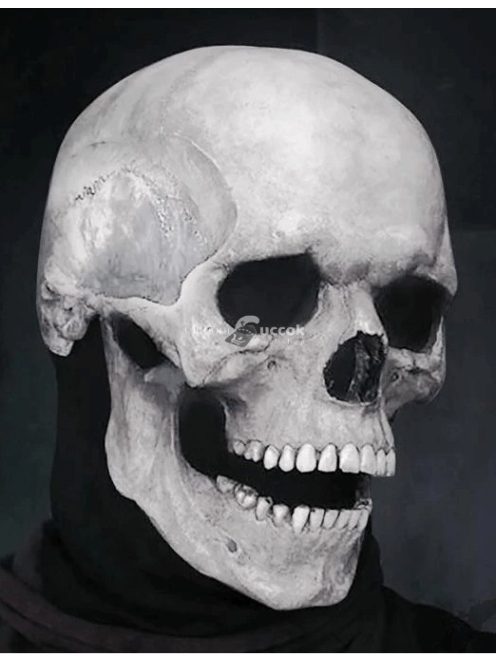 Koponya maszk mozgatható állkapoccsal