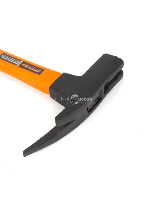 Professzionális ács kalapács mágneses szegtartóval üvegszálas nyéllel