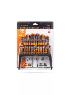Csavarhúzó készlet tárolóval (18 részes)