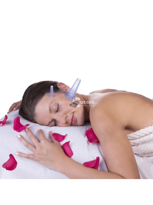 Szilikon masszázs köpöly szett