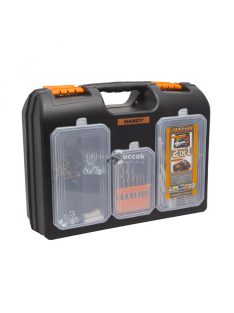 2 az 1-ben műanyag táska fúróhoz és alkatrészekhez