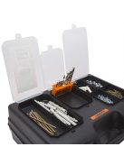 2 az 1-ben műanyag táska fúróhoz és alkatrészekhez