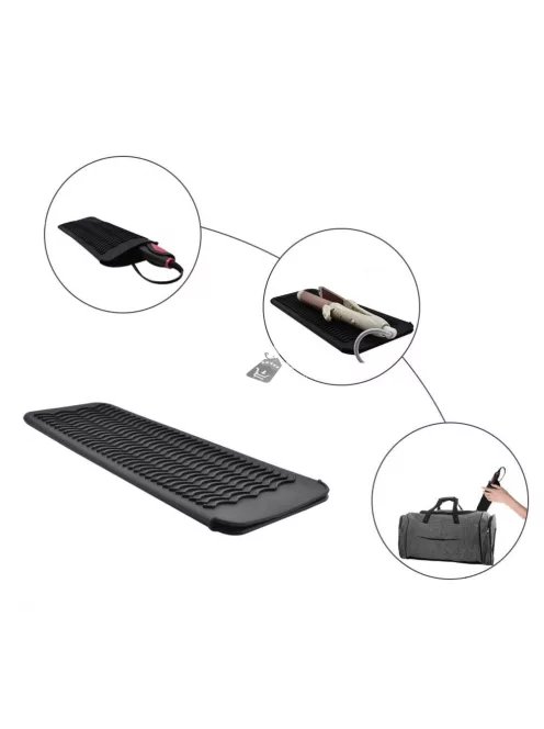 Hőálló szilikon tároló (hajvasaló, hajgöndörítőhöz)