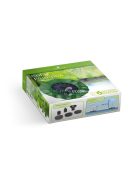 Szolár szökőkút, lótuszlevél alakú