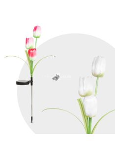   Leszúrható szolár virág (RGB LED, 70 cm - 2 darabos csomag)