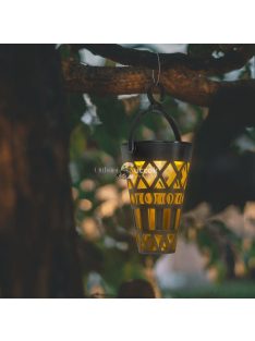 Leszúrható, akasztható LED szolár lámpa (7x7x35 cm)