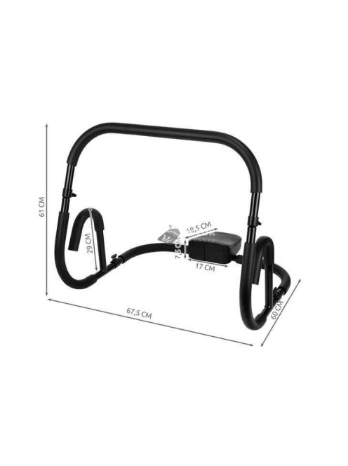 Hasizom erősítő edzőgép