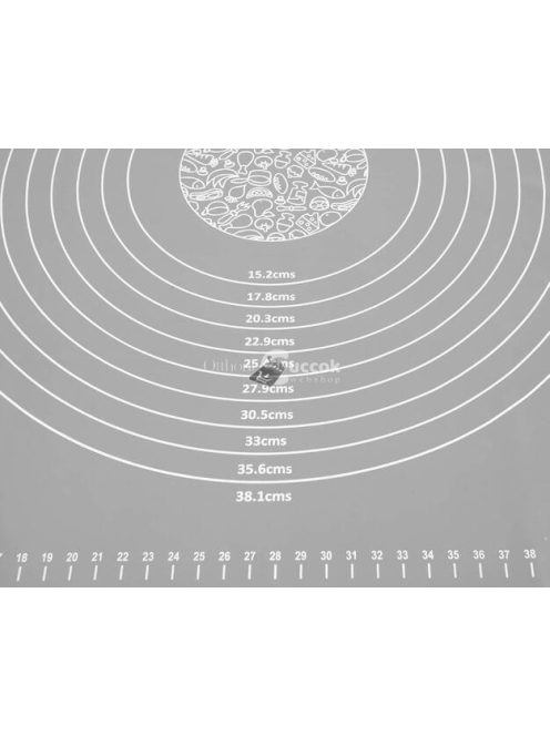 Tapadásmentes szilikon nyújtólap (64 × 45 cm)