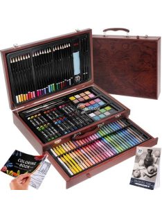 Festőkészlet bőröndben