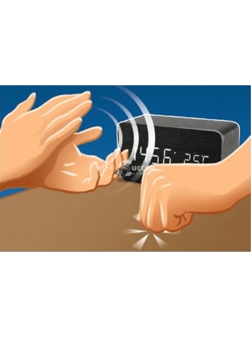 Digitális LED ébresztőóra