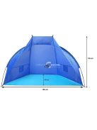 Félsátor kék színben