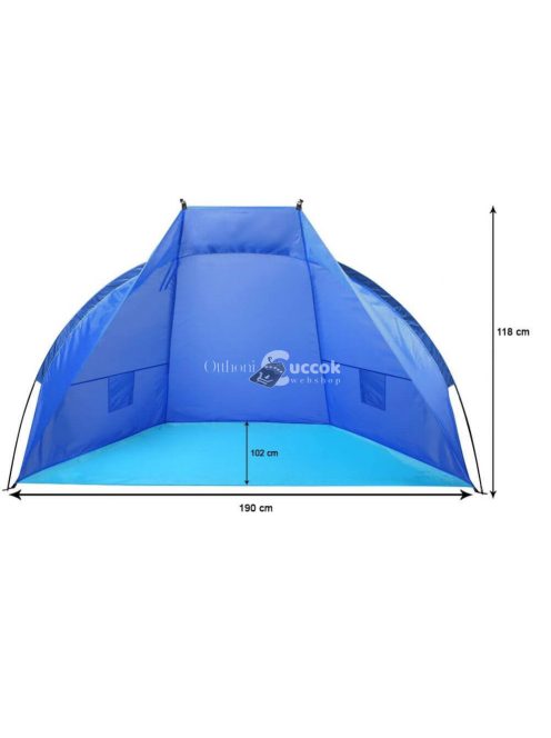 Félsátor kék színben