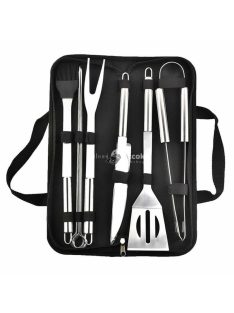 9 részes grill eszköz készlet táskában