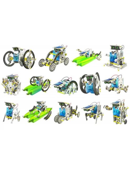 14 az 1 -ben napelemes robot