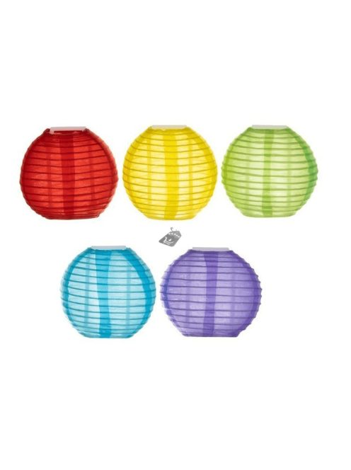 Szolár kerti lámpás fényfüzér, 3 m, IP44