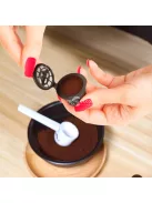 Újratölthető műanyag kávékapszula (Nespresso gépekbe - 5 darabos)