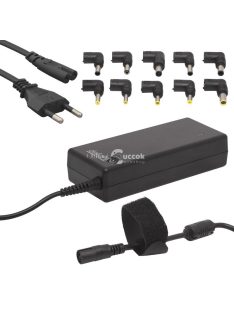 Univerzális Laptop töltő adapter tápkábellel