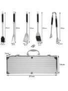 Barbecue szett tokban (5 darabos) - Kaminer